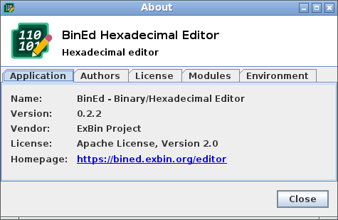 About Dialog About Dialog